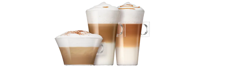 Лате та капучино - NESCAFÉ® Dolce Gusto® header image