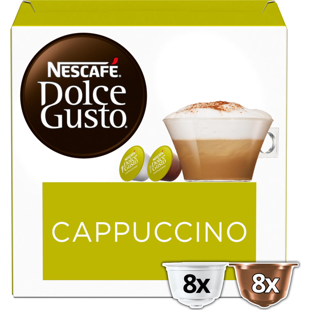 упаковка Dolce Gusto Cappuccino