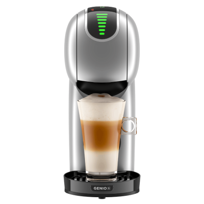 Передній вид кавомашини Genio S Touch - Срібна NESCAFÉ® Dolce Gusto® 