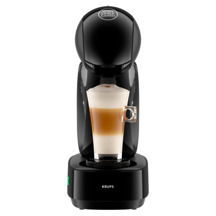 Передній вид кавомашини Infinissima - Чорна NESCAFÉ® Dolce Gusto®