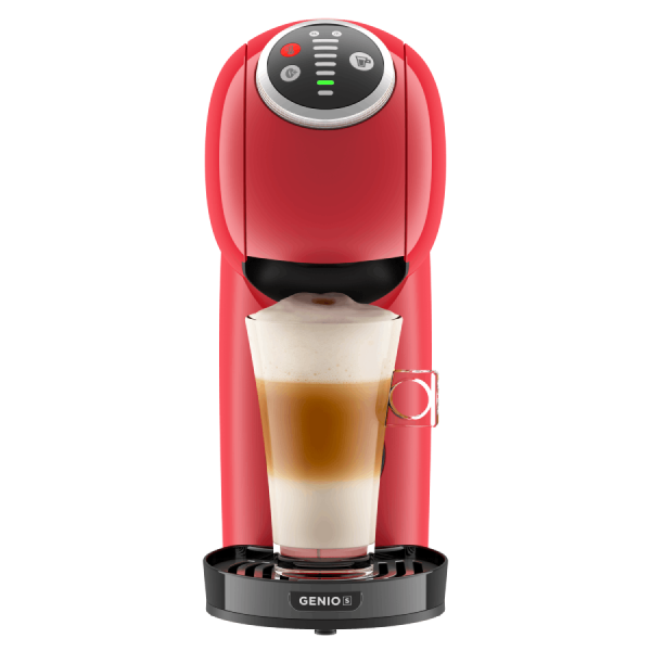 Передній вид кавомашини Genio S Plus - Червона NESCAFÉ® Dolce Gusto®