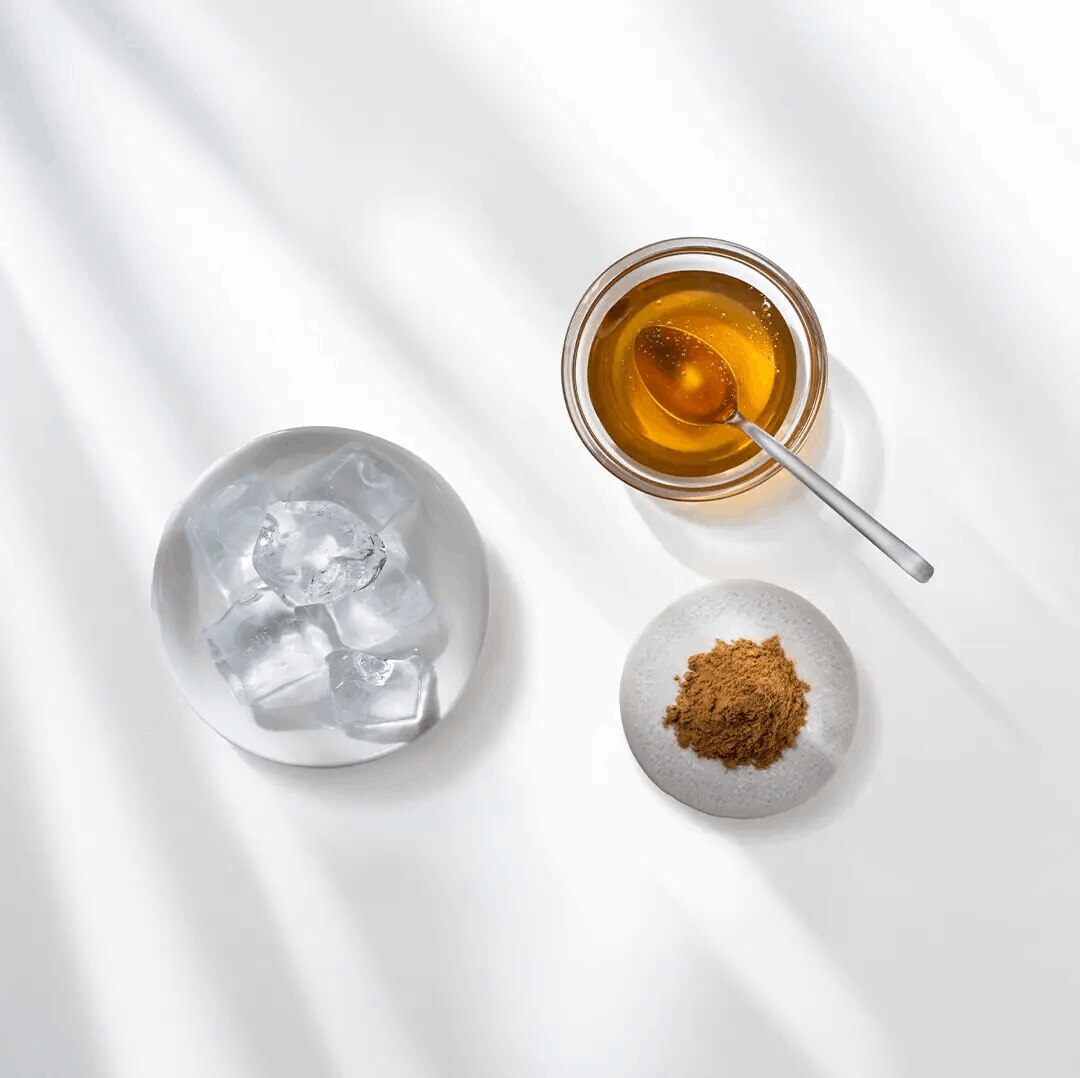 Ingredients needed for Iced Honey Cappuccino​​ recipe