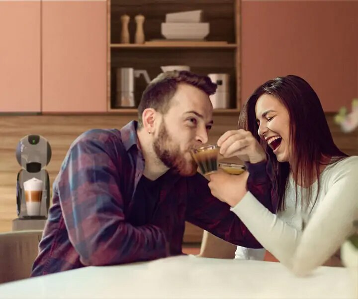 Кавомашина NESCAFÉ® Dolce Gusto® Infinissima® Touch (Тач) -Тауп у вашому домі
