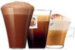 Чашка капучино, американо і Nesquik